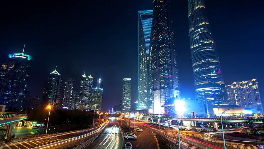 【中國的&ldquo;曼哈頓&rdquo; (上海陸家嘴夜景)攝影圖片】風(fēng)光攝影_太平洋電腦網(wǎng)攝影部落